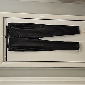 Express Faux Leather Leggings Size M